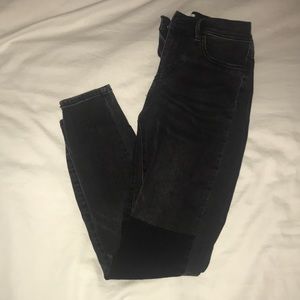 Black two toned jeans
